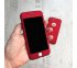 360° kryt Mate silikónový iPhone 6 Plus/6S Plus - červený